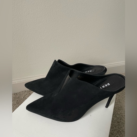 DKNY Shoes - DKNY Dacey Mule Pump Black Clear Women's Office Career Bussines SIze 8